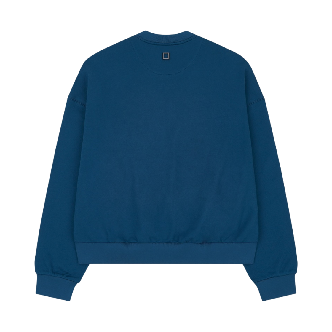 우영미 코튼 크롭 스웨트셔츠 블루 - 22FW(Wooyoungmi Cotton Cropped Sweatshirt Blue - 22FW) - 2