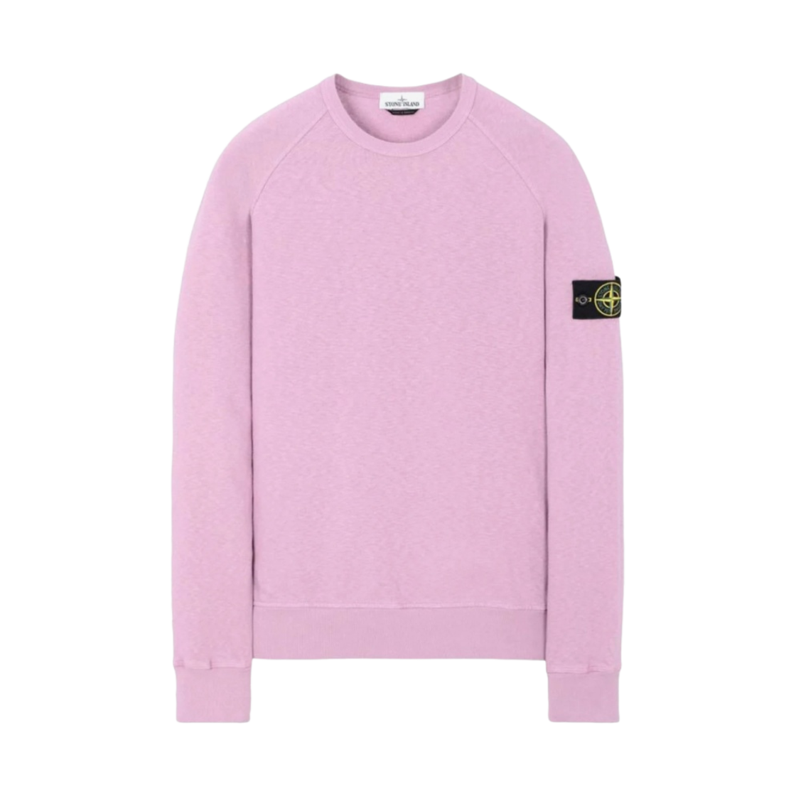 스톤 아일랜드 66060 올드이펙트 스웨트셔츠 로즈 핑크 - 20SS(Stone Island 66060 T.CO+OLD Sweatshirt Rose Pink - 20SS) - 1