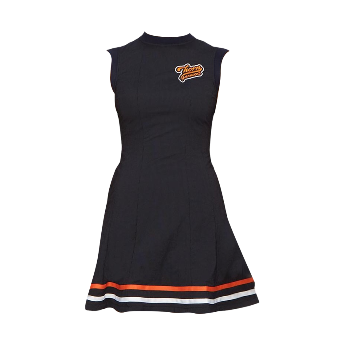 (W) 혼가먼트 골프 웨어 슬리브리스 미니 드레스 네이비((W) Horn Garment Golf Wear Sleeveless Mini Dress Navy) - 1