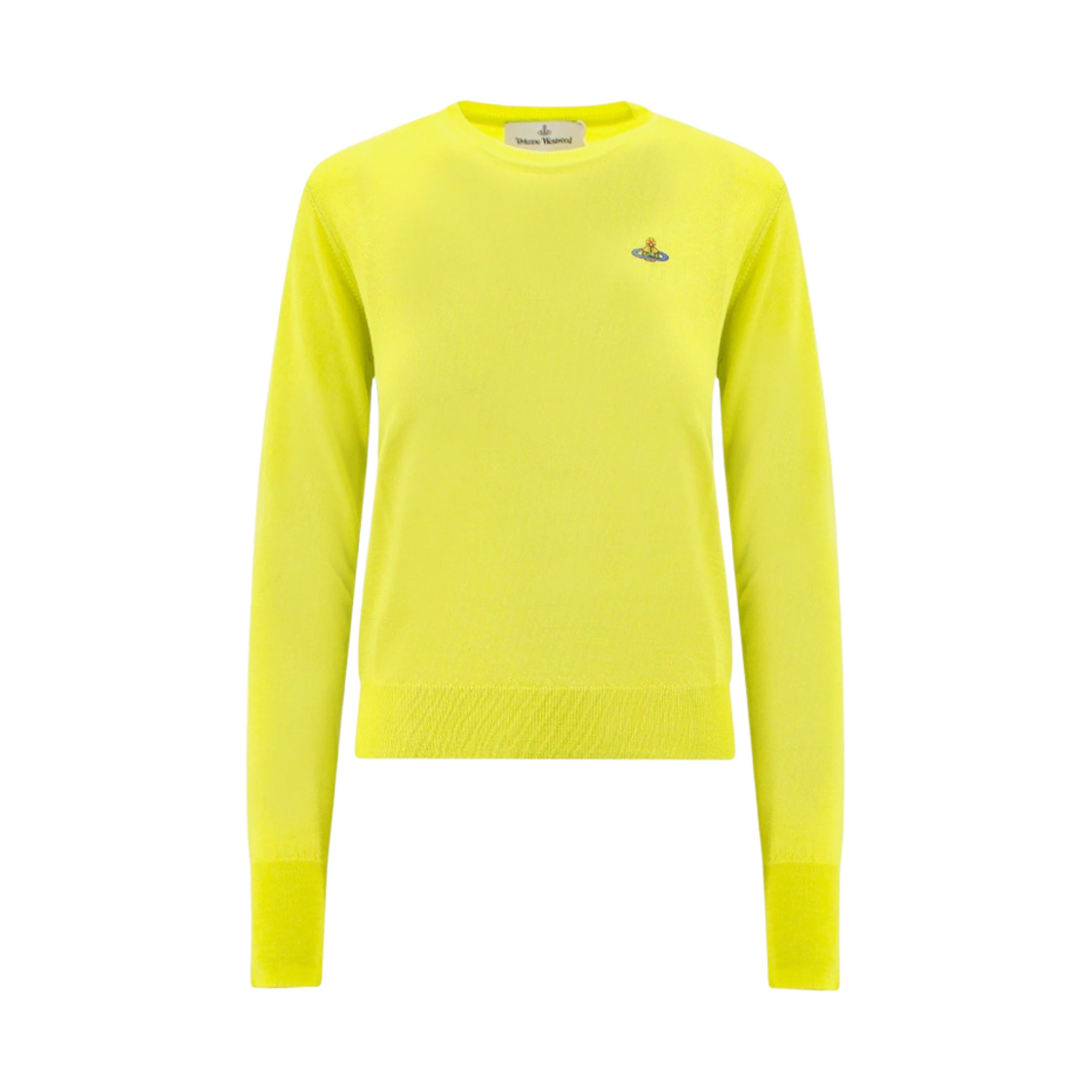 1803001Y-Y000Q-E401 (W) Vivienne Westwood Bea Jumper Yellow