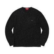 Supreme Small Box Speckle Sweater Black - 22FW