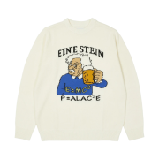 Palace Eine Stein Knit White - 21FW
