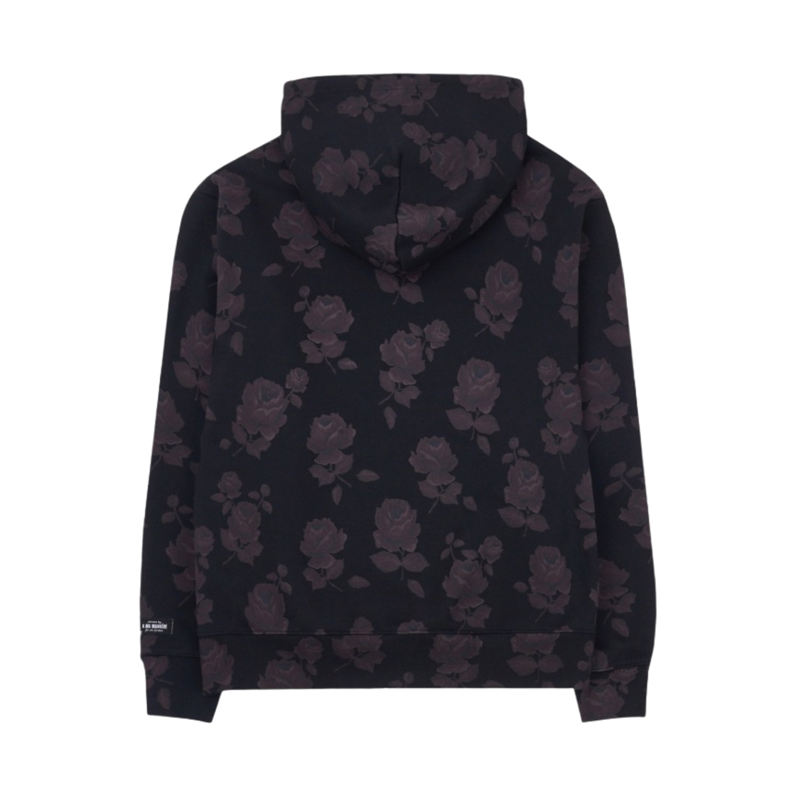 DJ9753-010 Jordan x A Ma Maniere All Over Print Fleece Hoodie Black - Asia - #2