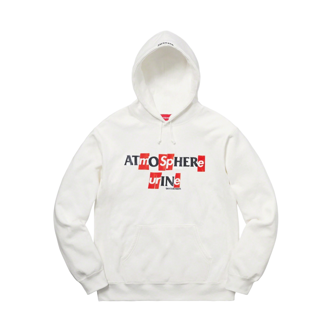슈프림 안티히어로 후드 스웨트셔츠 화이트 - 20FW(Supreme Antihero Hooded Sweatshirt White - 20FW) - 1
