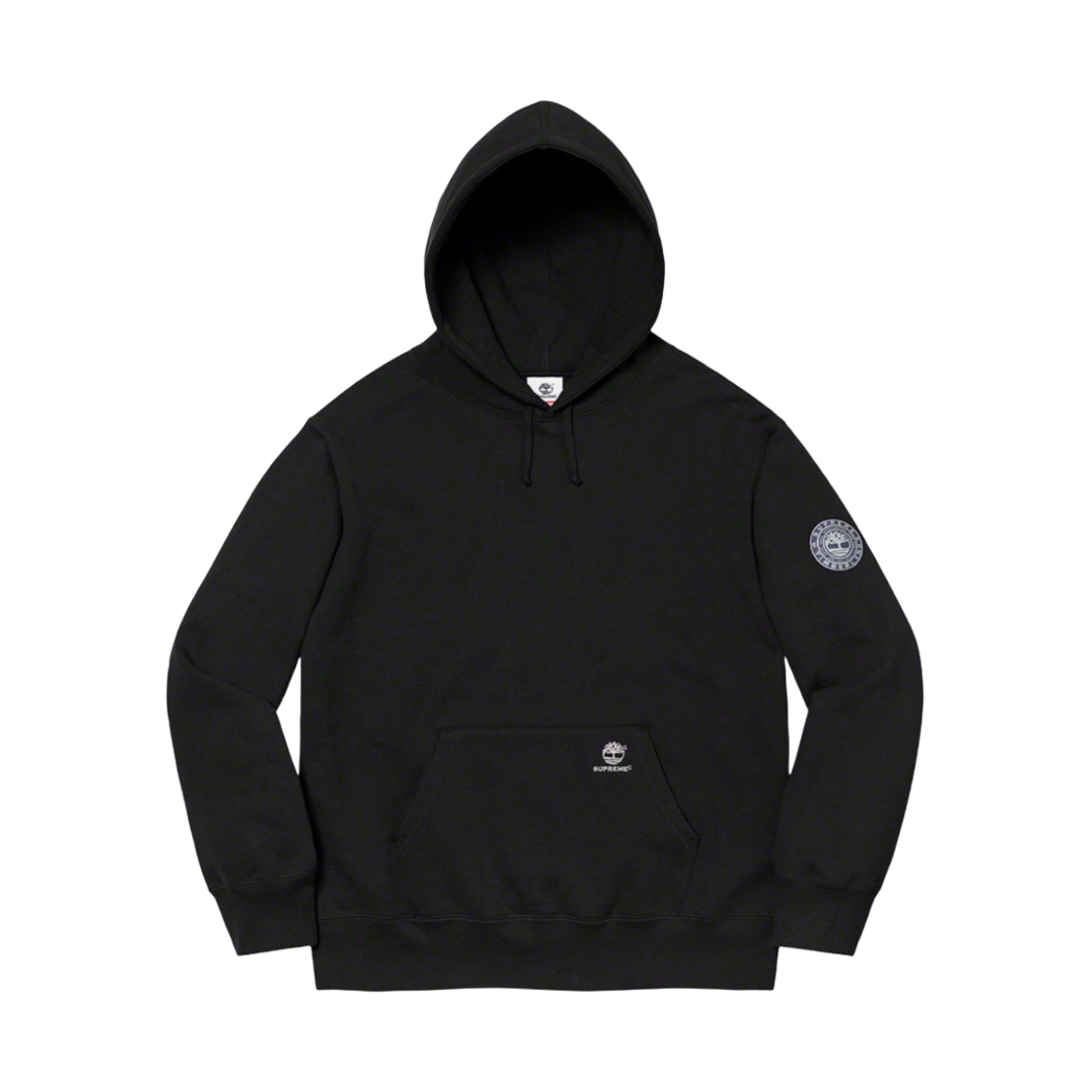 슈프림 x 팀버랜드 후드 스웨트셔츠 블랙 - 21FW(Supreme x Timberland Hooded Sweatshirt Black - 21FW)