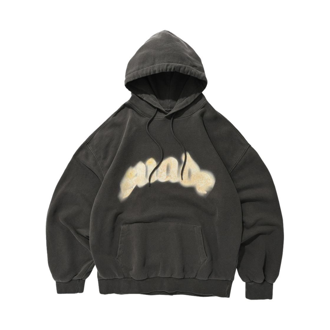 스웨이드 파이어 스웨이드 후드 피그먼트 블랙