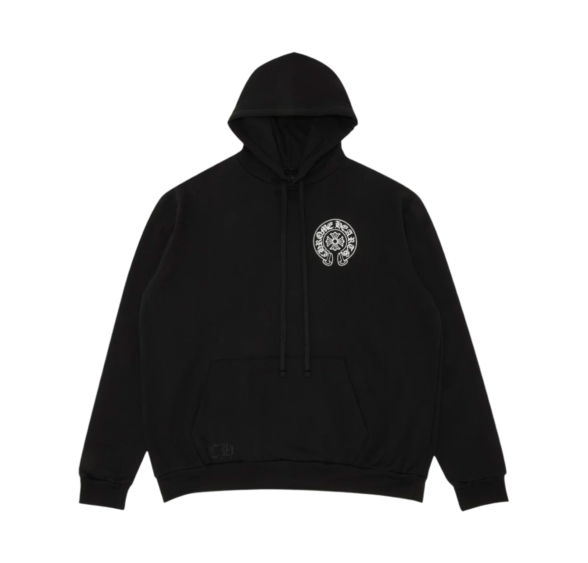 크롬하츠 홀스슈 후드 블랙 - 로스엔젤레스 한정(Chrome Hearts Horseshoe Hoodie Black - Los Angeles Exclusive) - 2