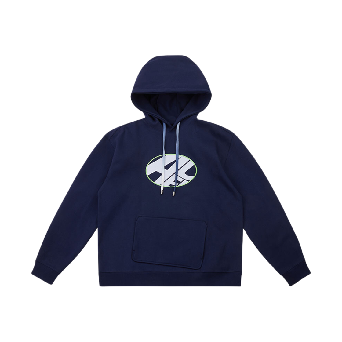 BLASSHD05NV Ader Error Distort Logo Hoodie Navy