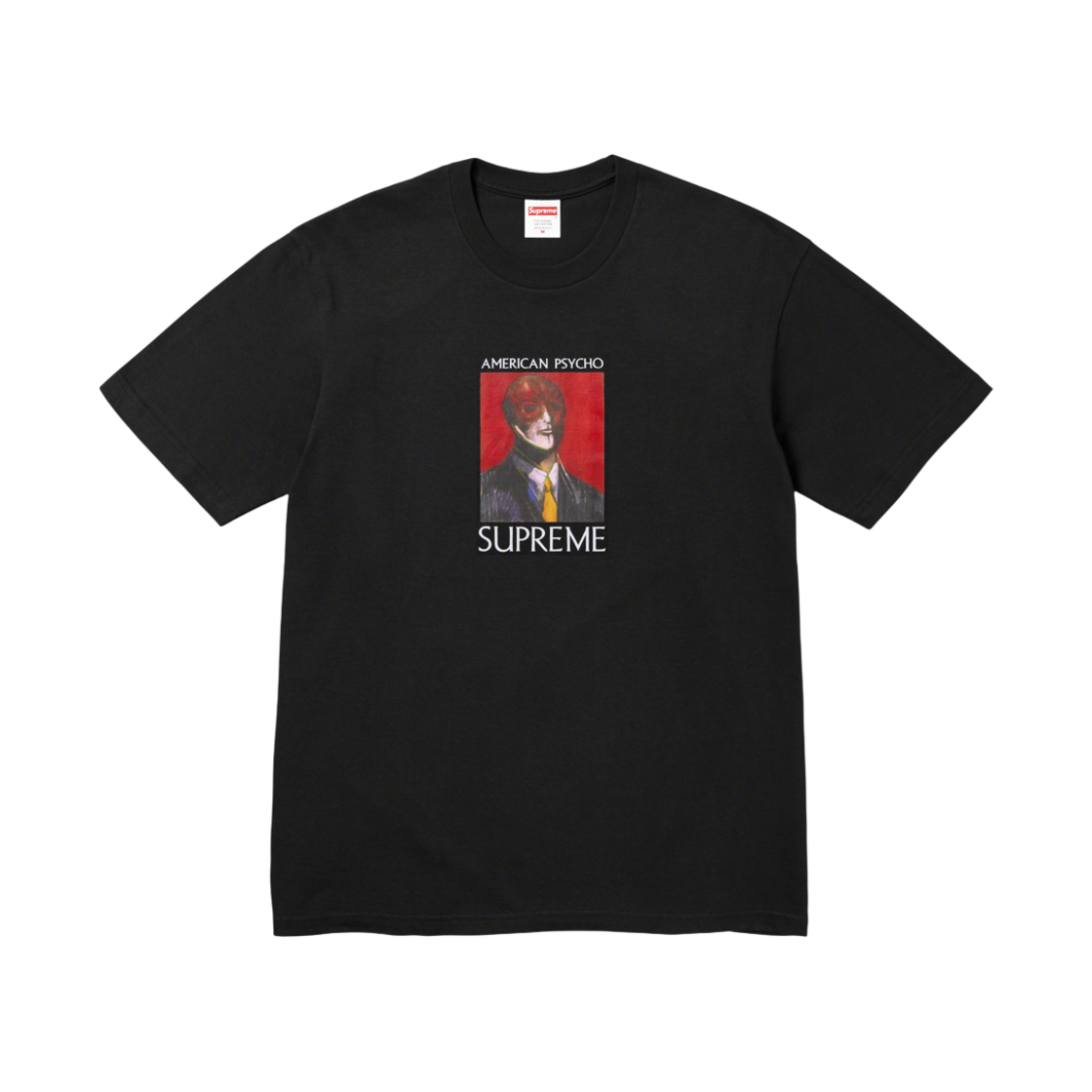 슈프림 아메리칸 사이코 티셔츠 블랙 - 23FW