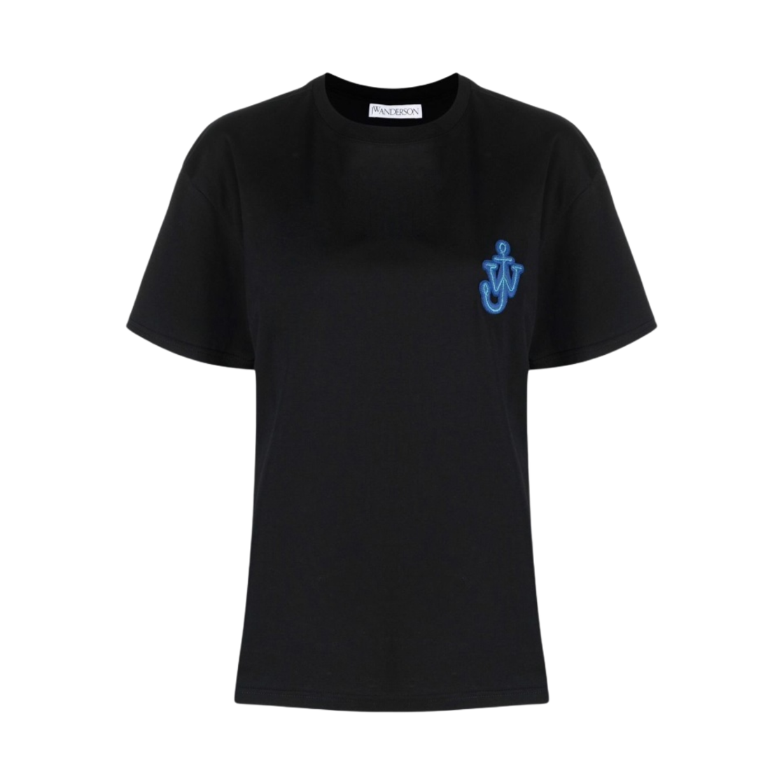 JW 앤더슨 앵커 패치 티셔츠 블랙(JW Anderson Anchor Patch T-Shirt Black)