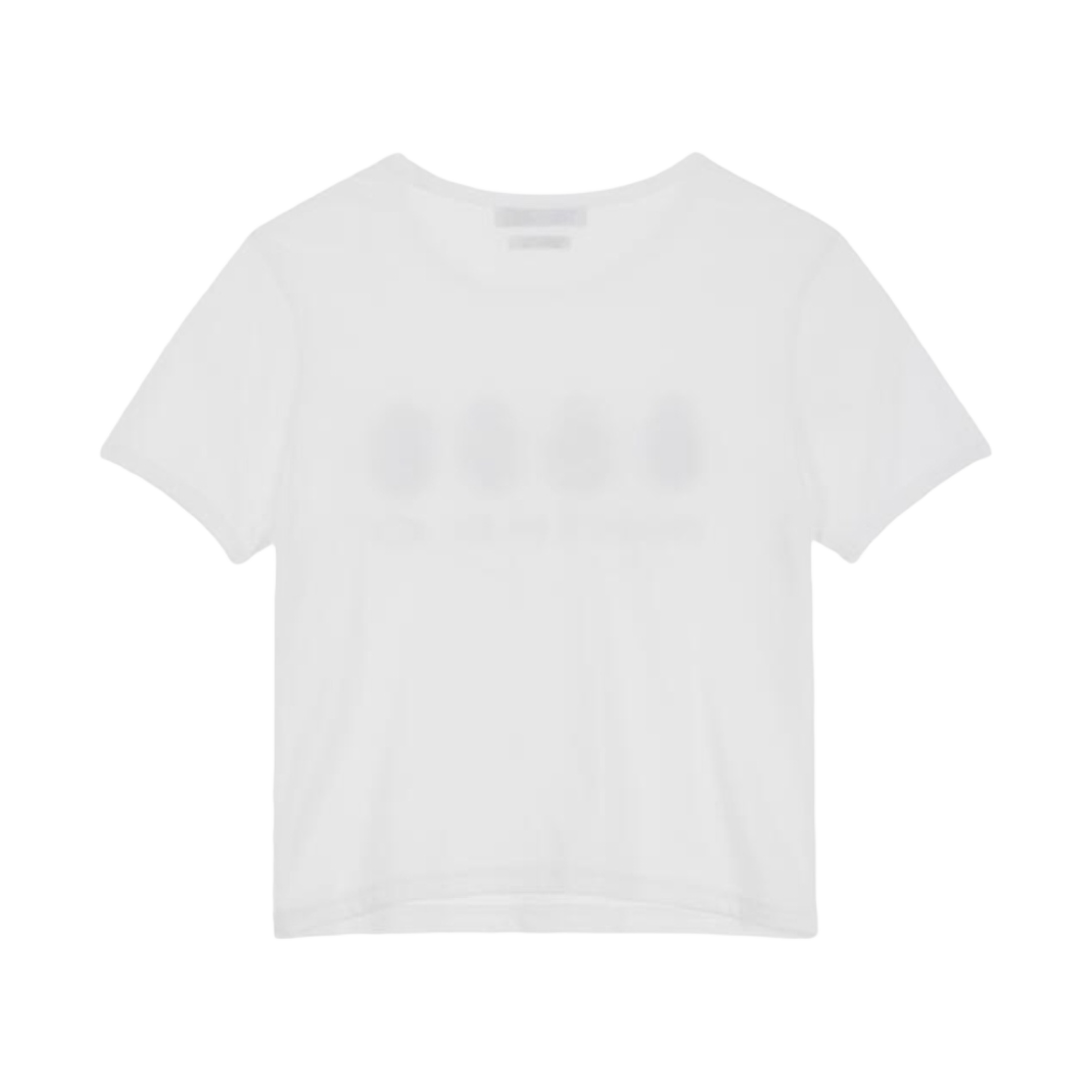 (W) 다이닛 아보카도 젤로 티셔츠 화이트((W) Deinet Avocado Jello T-Shirts in White) - 2