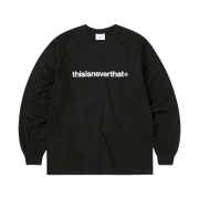 Thisisneverthat T Logo L/S T-Shirt Black