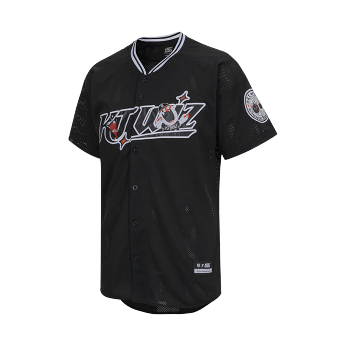 KT 위즈 2025 또리 유니폼 블랙 (논 마킹 버전)(KT Wiz 2025 Ddory Uniform Black (Non Marking Ver.))