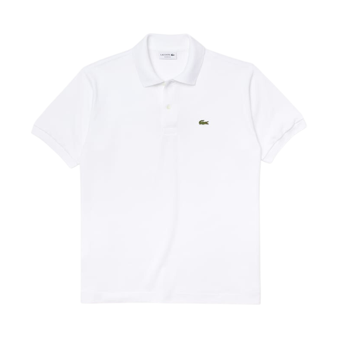 라코스테 오리지널 L.12.12 폴로 셔츠 화이트(Lacoste Original L.12.12 Polo Shirt White) - 1