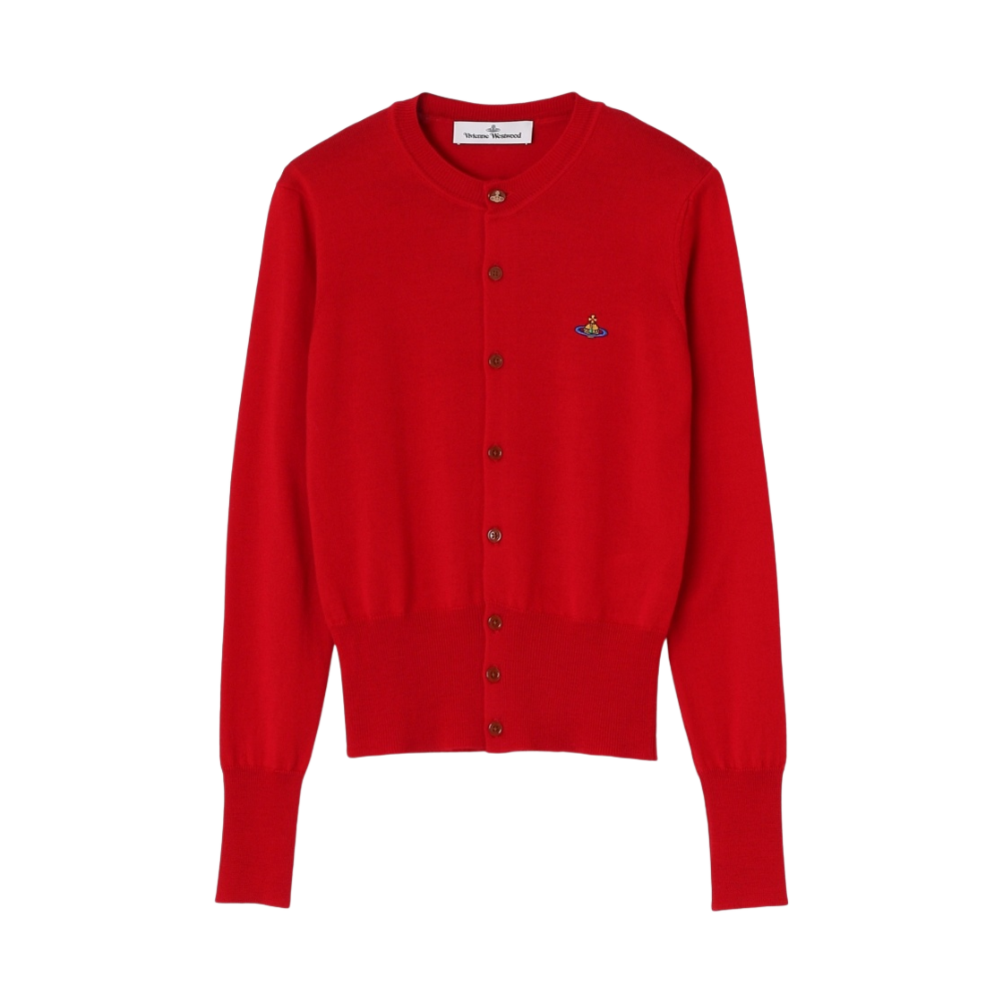 (W) 비비안 웨스트우드 베아 가디건 레드 - 22SS((W) Vivienne Westwood Bea Cardigan Red - 22SS) - 1
