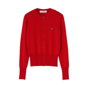 (W) Vivienne Westwood Bea Cardigan Red - 22SS