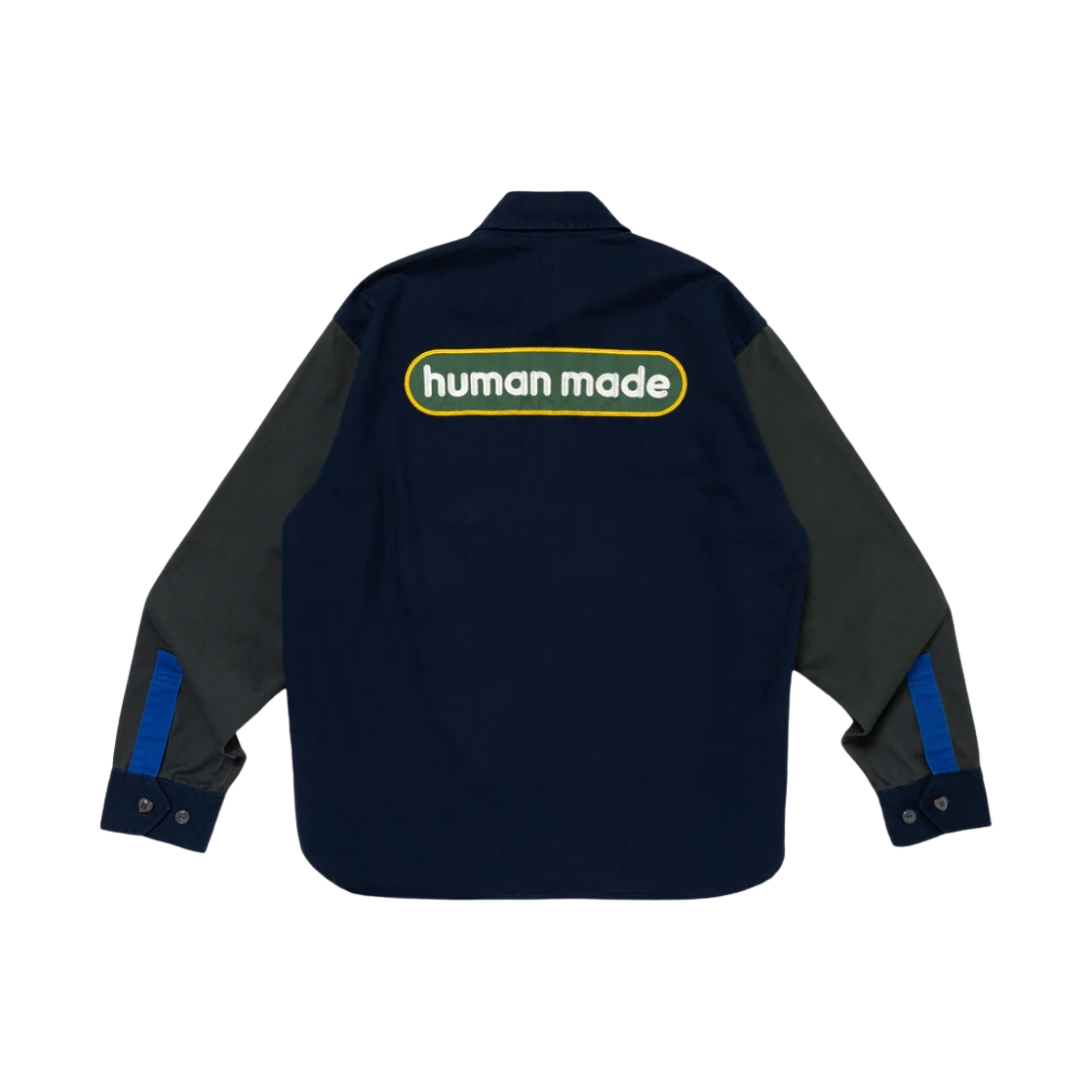 휴먼 메이드 크레이지 워크 셔츠 네이비(Human Made Crazy Work Shirt Navy) - 2