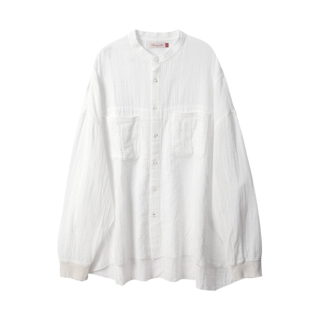 아마이유우츠 더블 거즈 셔츠 오프 화이트(Amaiyuutsu Double Gauze Shirts Off White)