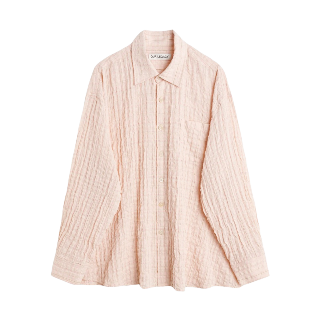 아워레가시 보로우드 셔츠 피크닉 체크 크루드 시어서커(Our Legacy Borrowed Shirt Picnic Check Crude Seersucker)