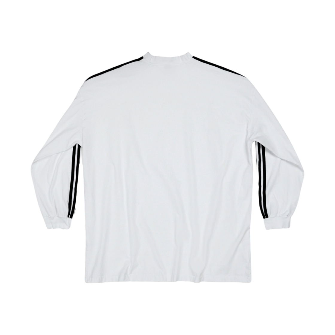 발렌시아가 x 아디다스 오버사이즈 롱슬리브 티셔츠 화이트(Balenciaga x Adidas Oversized Long Sleeve T-Shirt White) - 2