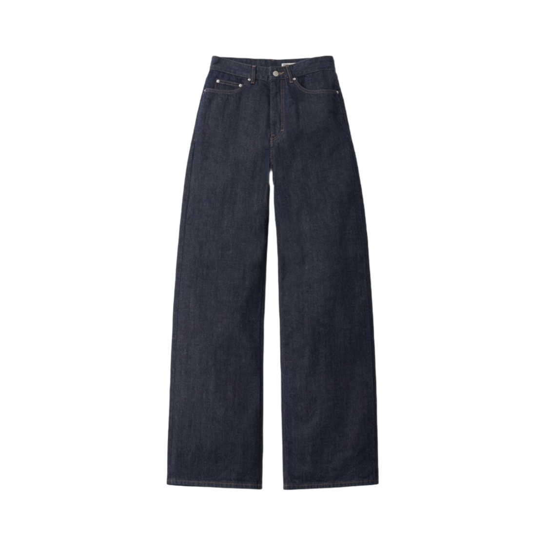 (W) 포터리 세미 와이드 데님 인디고((W) Pottery Semi Wide Denim Indigo)