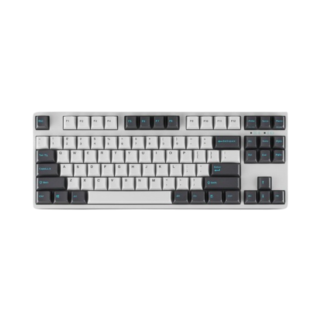 레오폴드 FC750RBT PD 유무선 텐키리스 기계식 키보드 화이트 그레이 한글 자판 (국내 정식 발매 제품)(Leopold FC750RBT PD Wired/Wirelss TKL Mechanical Keyboard White Grey Korean Layout (Korean Ver.))