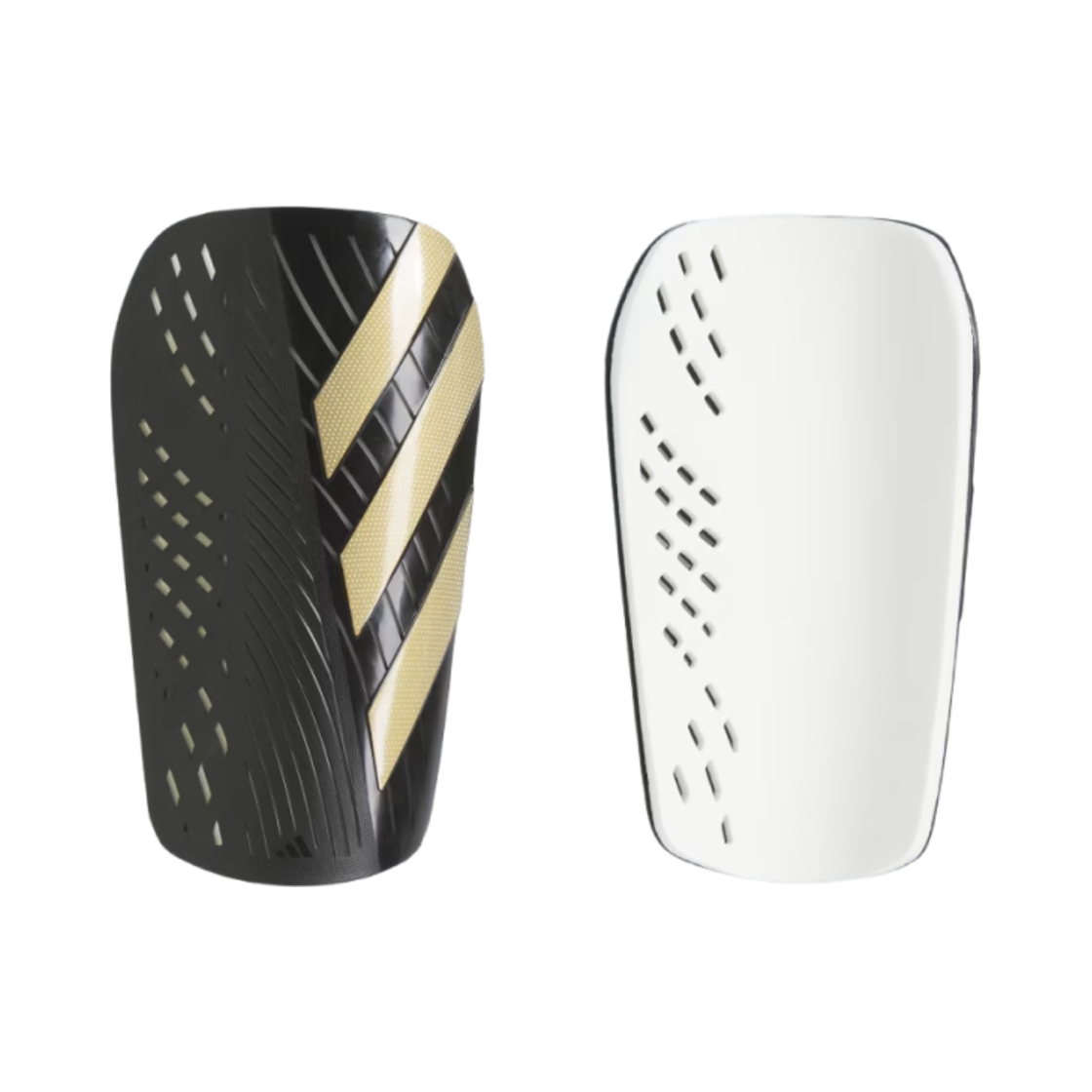 IS5399 Adidas Tiro Club Shin Guards Black Gold Metallic