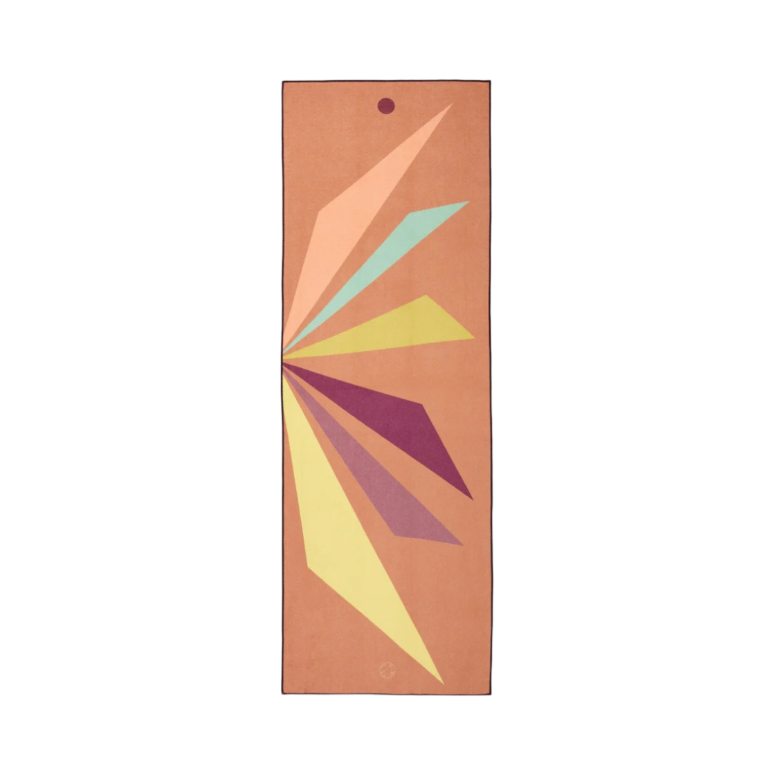 - Manduka Yogitoes Plus Yoga Mat Towel Palm Punch