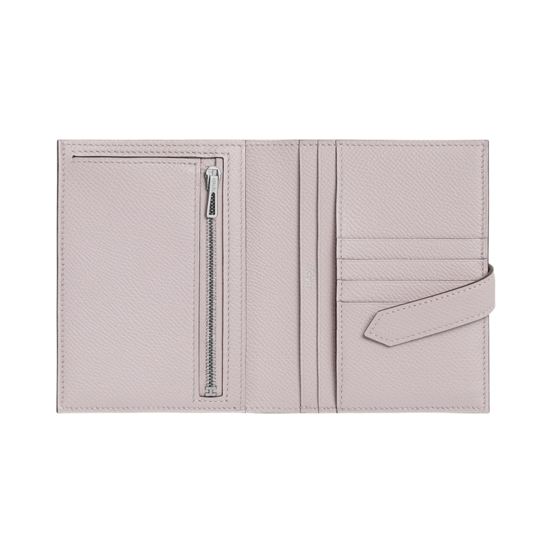 에르메스 베안 컴팩트 지갑 앱송 & 팔라듐 하드웨어 모브 빨(Hermes Bearn Compact Wallet Epsom & Palladium Mauve Pale) - 2