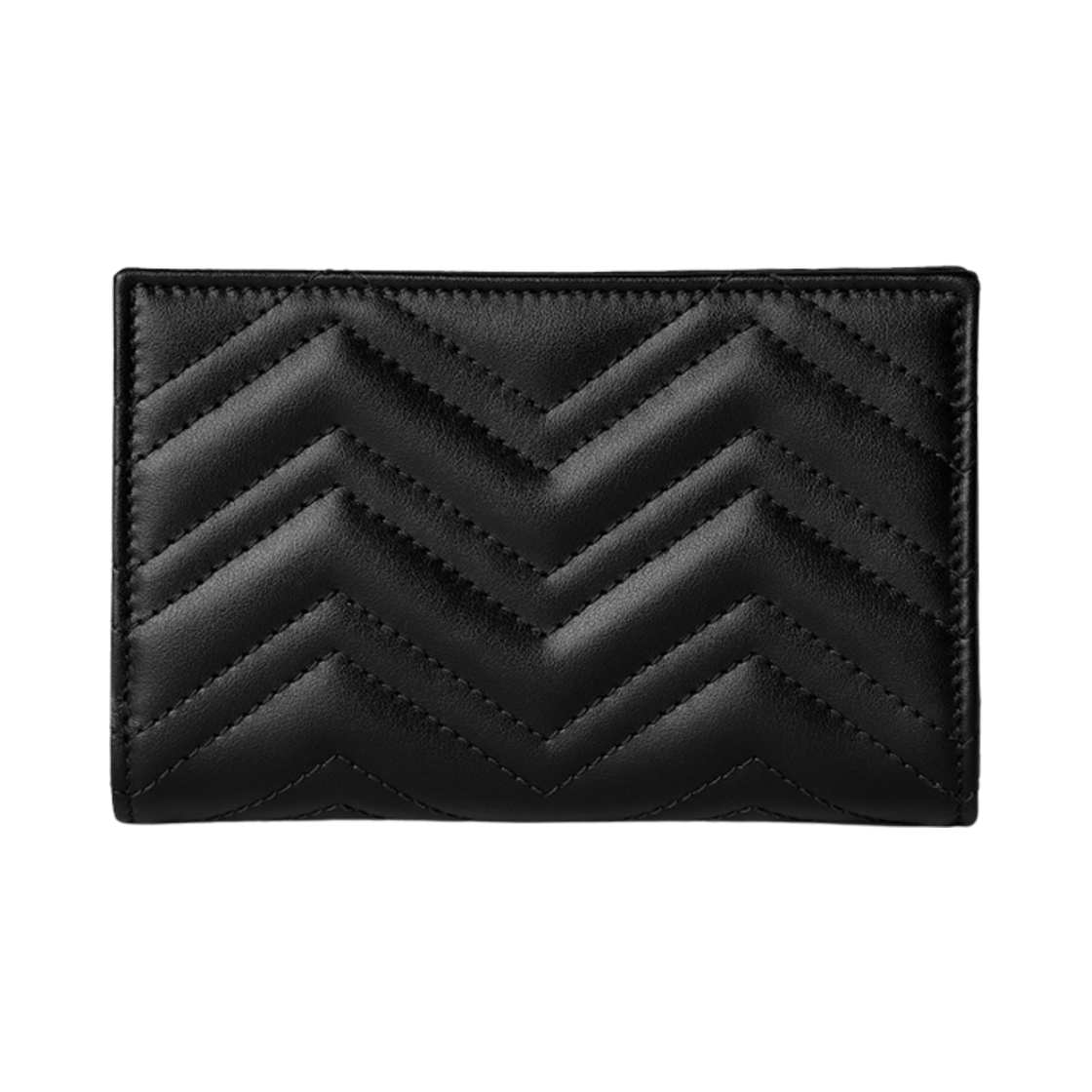 구찌 GG 마몽 지갑 블랙 레더(Gucci GG Marmont Wallet Black Leather) - 5