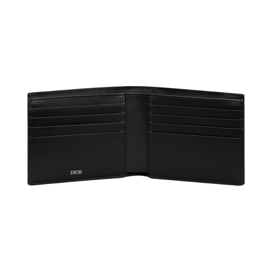 디올 새들 지갑 블랙 레더 오블리크 자카드(Dior Saddle Wallet Black Leather Oblique Jacquard) - 3