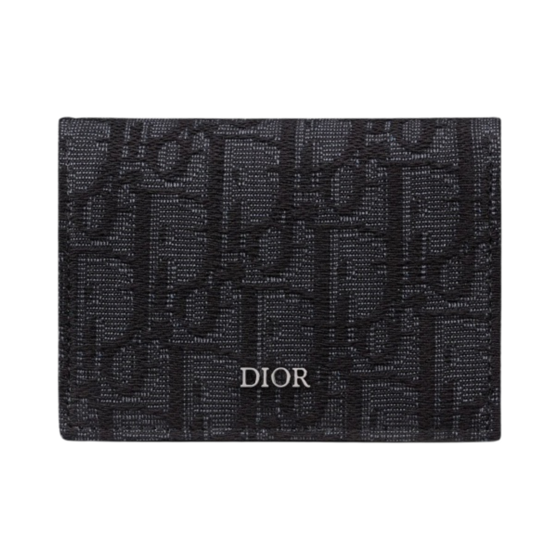 디올 비즈니스 카드 홀더 블랙 디올 오블리크 자카드(Dior Business Card Holder Black Dior Oblique Jacquard)