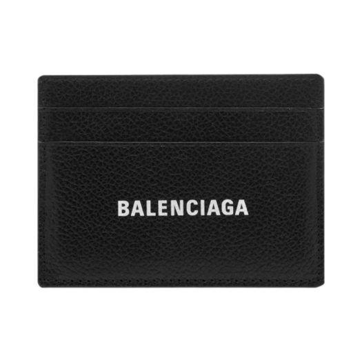 5943091IZI31090 Balenciaga Cash Card Holder Black
