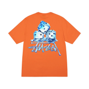 Stussy Melted T-Shirt Coral