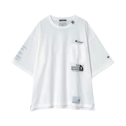 Maison Mihara Yasuhiro x Champion Printed T-Shirt White