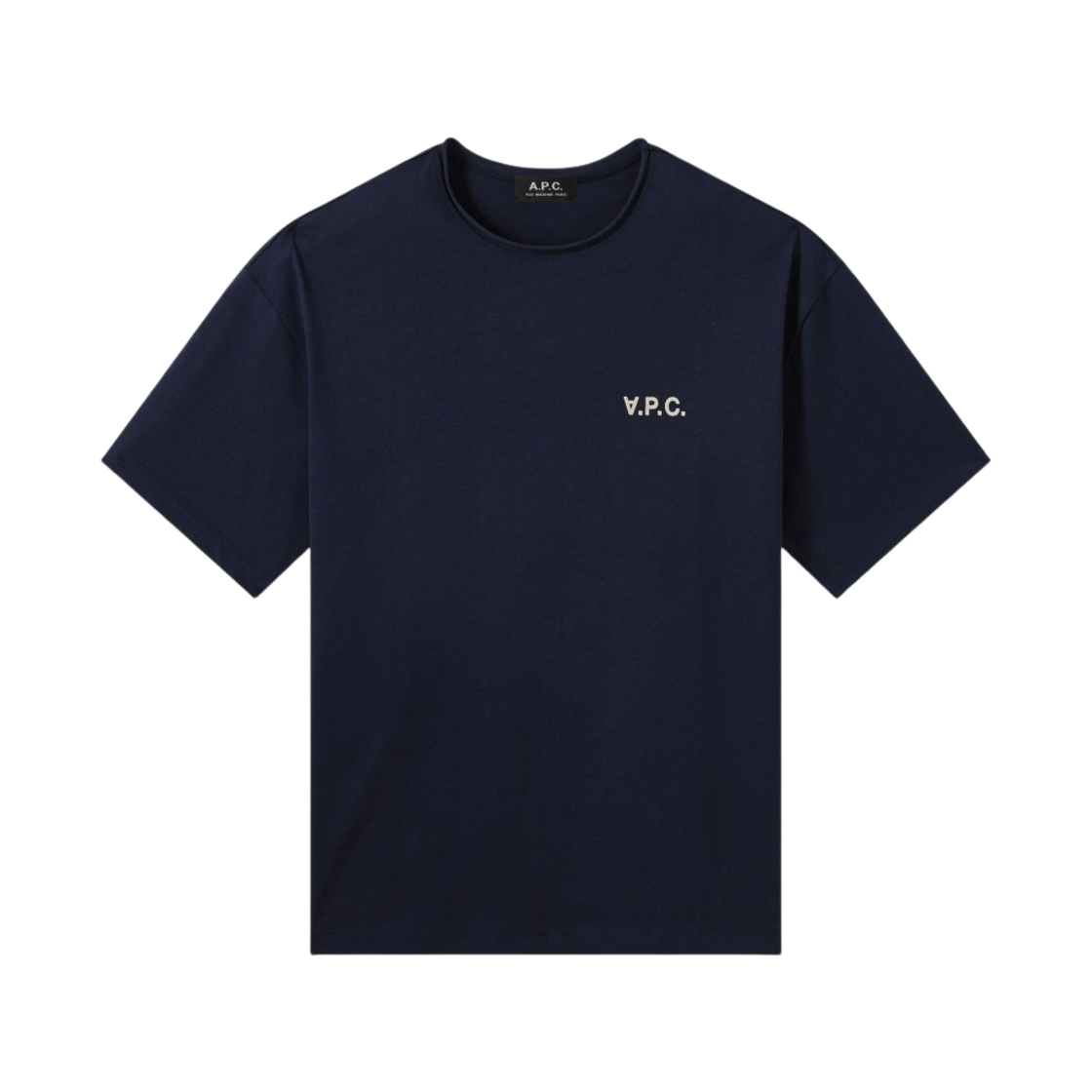 아페쎄 제레미 티셔츠 다크 네이비 블루(A.P.C. Jeremy T-Shirt Dark Navy Blue)