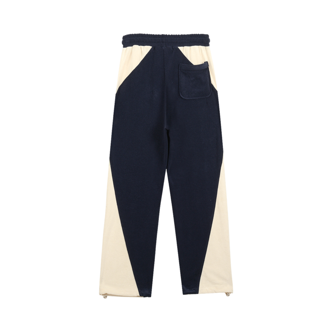 (W) 마뗑킴 컬러 블록 테리 조거 팬츠 네이비((W) Matin Kim Color Block Terry Jogger Pants Navy) - 2