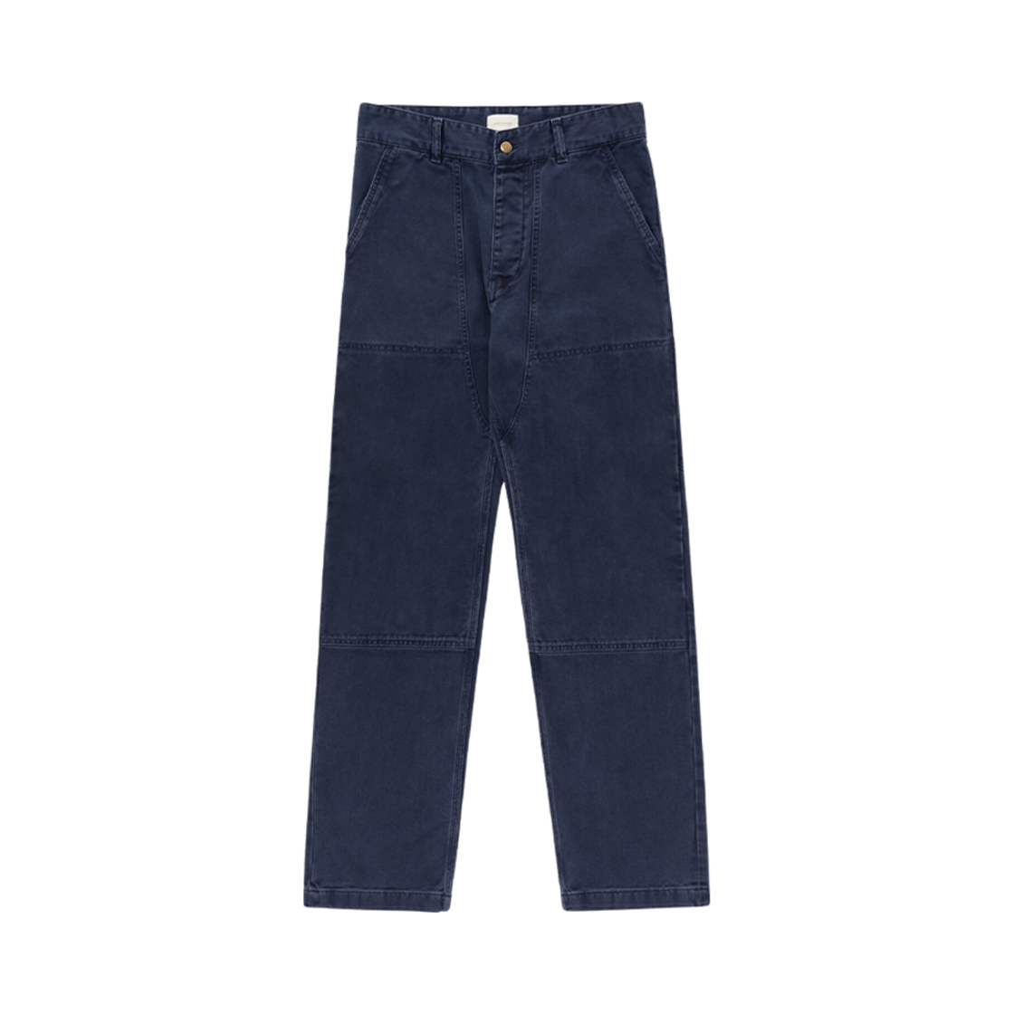 - Aime Leon Dore Garment Double Knee Dyed Carpenter Pants Navy