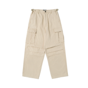 NOD Stone Washed Cargo Pants Beige