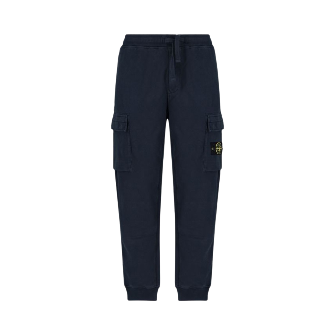 스톤 아일랜드 645720 코튼 플리스 가먼트 다이드 카고 팬츠 네이비 블루 - 22FW(Stone Island 64720 Cotton Fleece Garment Dyed Cargo Pants Navy Blue - 22FW) - 1