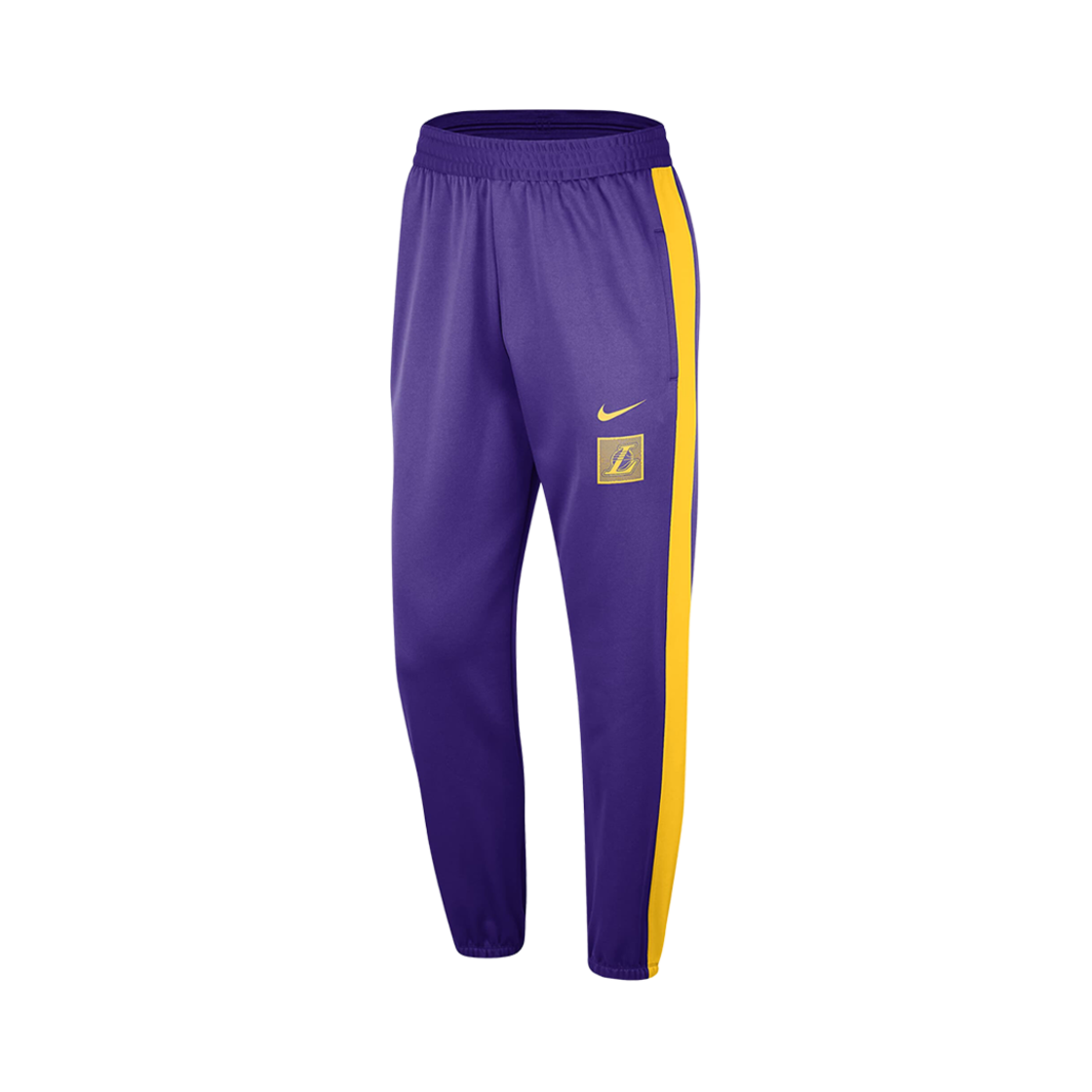 나이키 로스엔젤레스 레이커스 스타팅 파이브 써마핏 NBA 팬츠 필드 퍼플 아마릴로(Nike Los Angeles Lakers Starting Five Therma-Fit NBA Pants Field Purple Amarillo) - 1