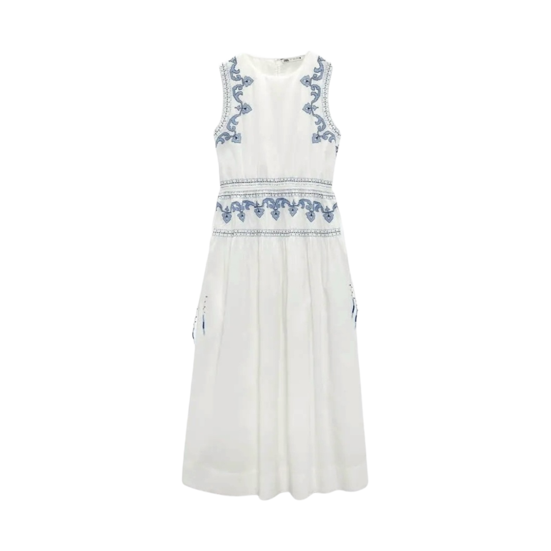 knee length dresses for ladies Zara main image 0