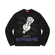 Supreme Doughboy Sweater Black - 22FW