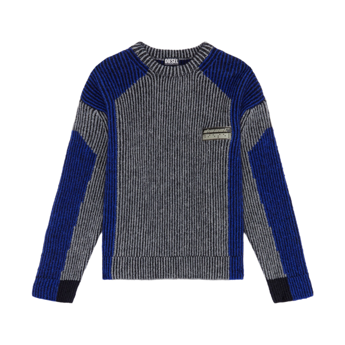 디젤 K-레이그 니트 풀오버 블루 그레이(Diesel K-Raig Knit Pullover Blue Grey) - 1