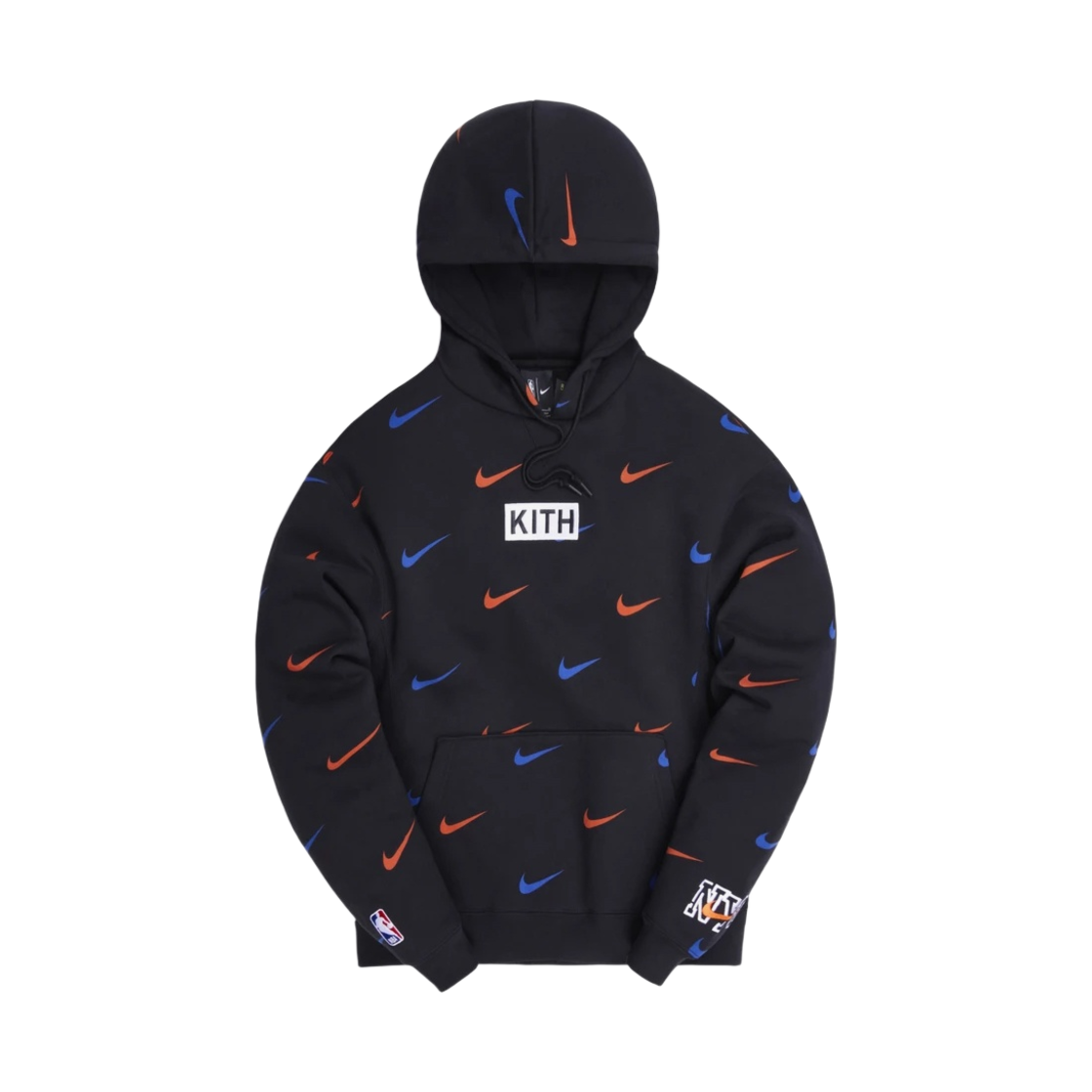 나이키 x 키스 뉴욕 닉스 AOP 후드 블랙