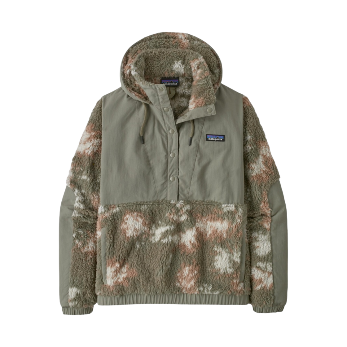 (W) 파타고니아 쉘 레트로 X 플리스 풀오버 스노우 파인 가든 그린((W) Patagonia Shelled Retro-X Fleece Pullover Snow Pine Garden Green) - 1