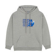 Maison Kitsune x Ader Error Meditation Fox Hoodie Grey