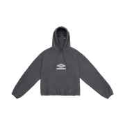 Umbro x Slam Jam Heritage Logo Masked Hoodie Black
