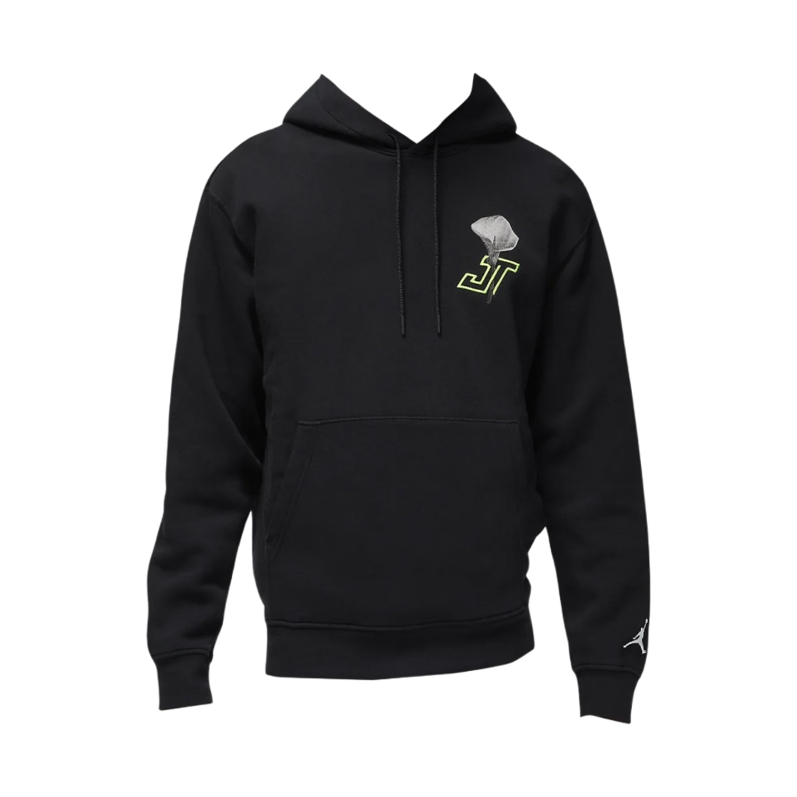 조던 테이텀 플리스 풀오버 후드 블랙 (HF1175-010)(Jordan Tatum Fleece Pullover Hoodie Black (HF1175-010)) - 2