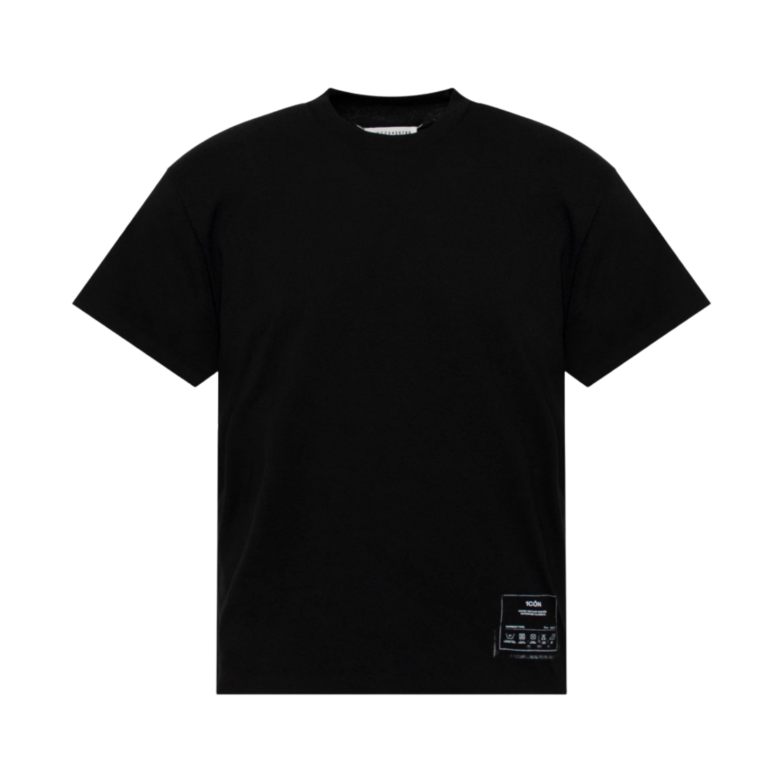 메종 마르지엘라 아이콘 프린트 티셔츠 블랙(Maison Margiela 1CON Print T-Shirt Black)